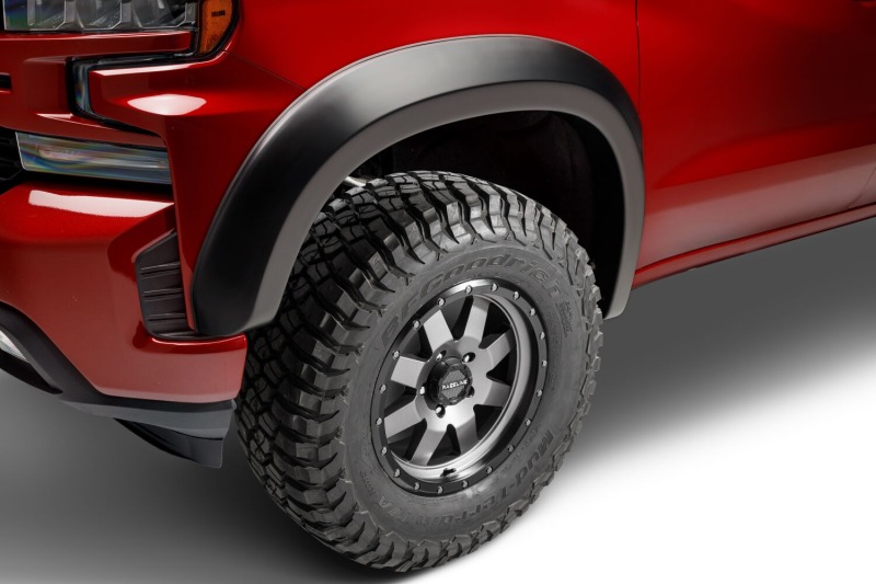 GMC Sierra 1500 Fender Flares - Husky Liners - Extend-A-Fender - Matte Black - `19-`26